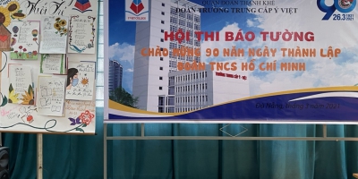 Hội thi Báo tường Chào mừng 90 năm ngày thành lập Đoàn TNCS Hồ Chí Minh (26/03/1931 - 26/03/2021)