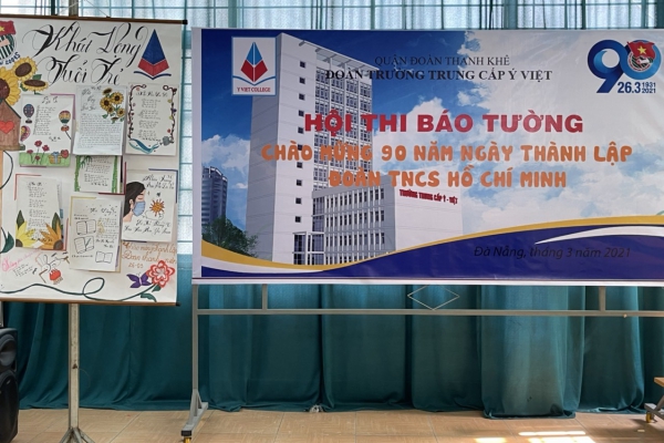Hội thi Báo tường Chào mừng 90 năm ngày thành lập Đoàn TNCS Hồ Chí Minh (26/03/1931 - 26/03/2021)