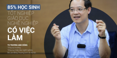 85% học sinh tốt nghiệp giáo dục nghề nghiệp có việc làm