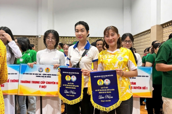Trường Trung Cấp Ý Việt tham gia Giải Thể thao Nhà giáo, Người lao động ngành Giáo dục 2024