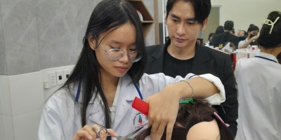 Khám phá chuyên đề tạo mẫu và chăm sóc tóc ngành Tạo mẫu và chăm sóc sắc đẹp Trường Trung cấp Ý Việt