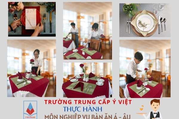 Kỹ Thuật Phục Vụ Bàn – Bí Quyết “Ghi Điểm” Trong Mắt Thực Khách