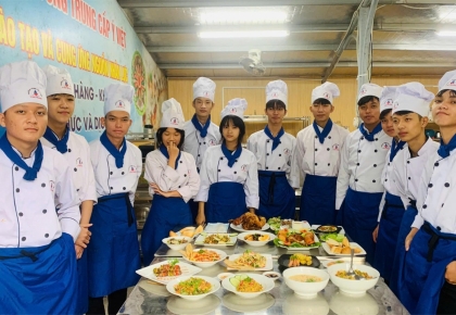 Học sinh – Sinh viên Ngành Chế Biến Món Ăn Cơ Sở 4 Hoàn Thành Kỳ Thi Chuyên Đề Món Việt
