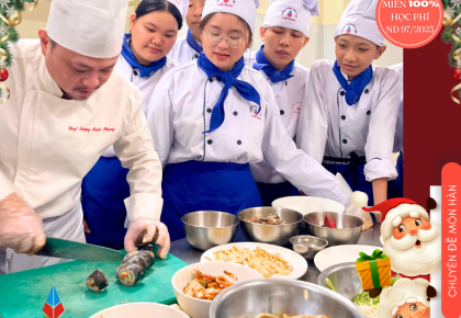 Khám phá ẩm thực Hàn Quốc trong hành trình học nghề nấu ăn của K24 Khám phá ẩm thực Hàn Quốc trong hành trình học nghề nấu ăn của K24