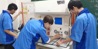 Học Ngành Kỹ Thuật Máy Lạnh Và Điều Hòa Không Khí Tại Ý Việt: 70% Thực Hành Thực Tế