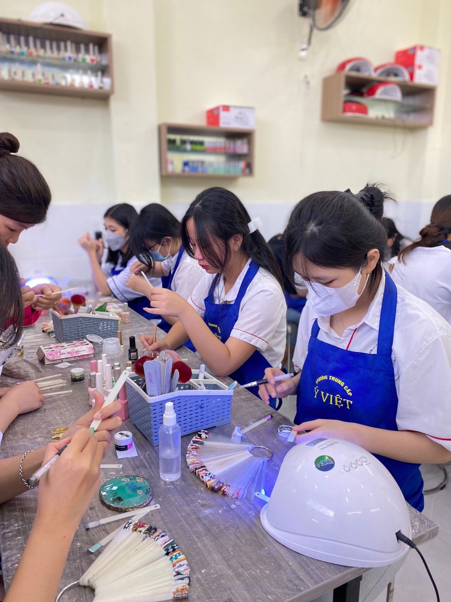 học nail 