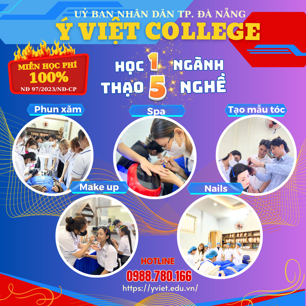 học 1 ngành thạo 5 nghề tại Ý Việt